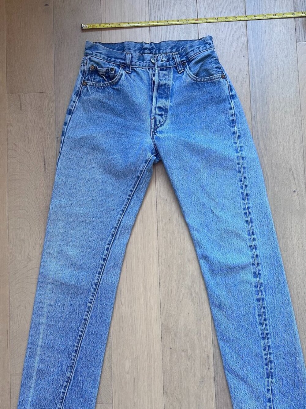 Vintage Selvedge 70s Levis 501 W27 x L30 - Picture 6 of 9